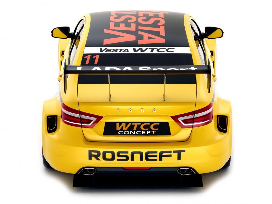  Lada Vesta WTCC Concept 2014 года  (фото 9 из 36)